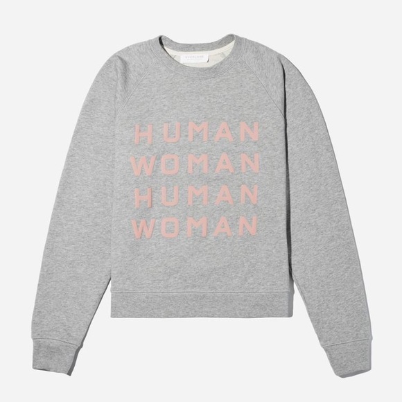 Everlane Tops - Everlane 100% Human Woman French Terry Sweatshirt